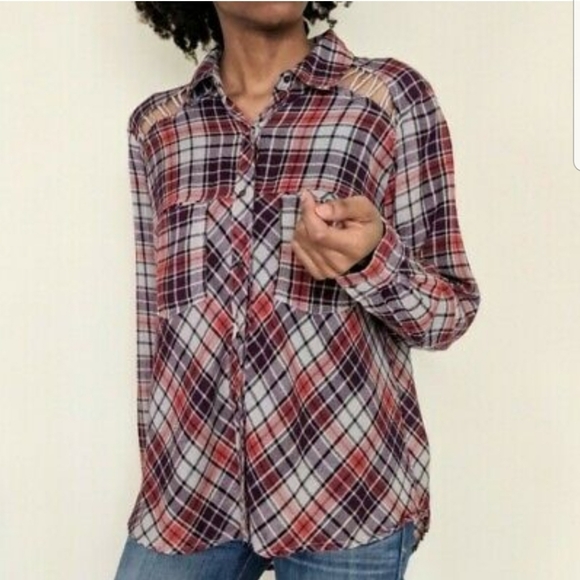 Free People Tops - Free People Flannel